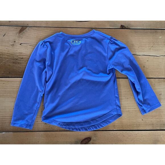 Under Armour Toddler Girls Long Sleeve Graphic Logo T-shirt/top. Size 3T - Picture 4 of 4